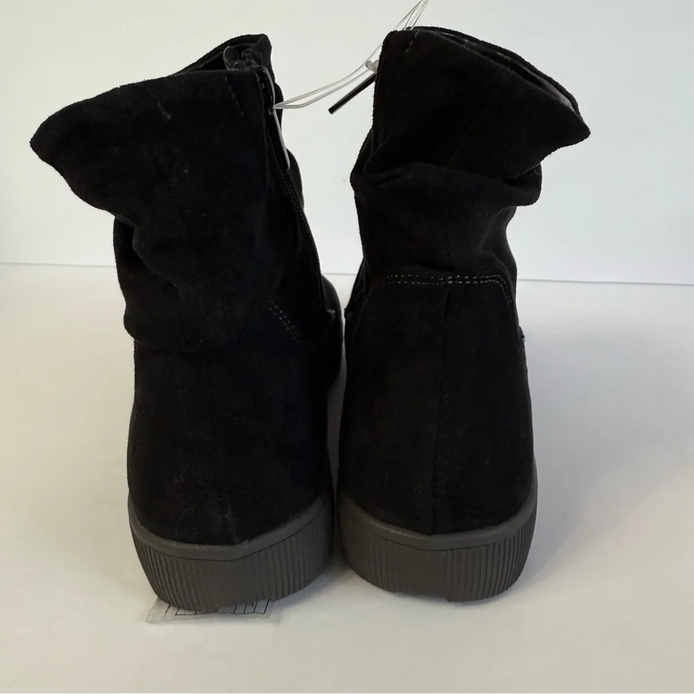 IMPO Women’s Black Suede Ankle Boots